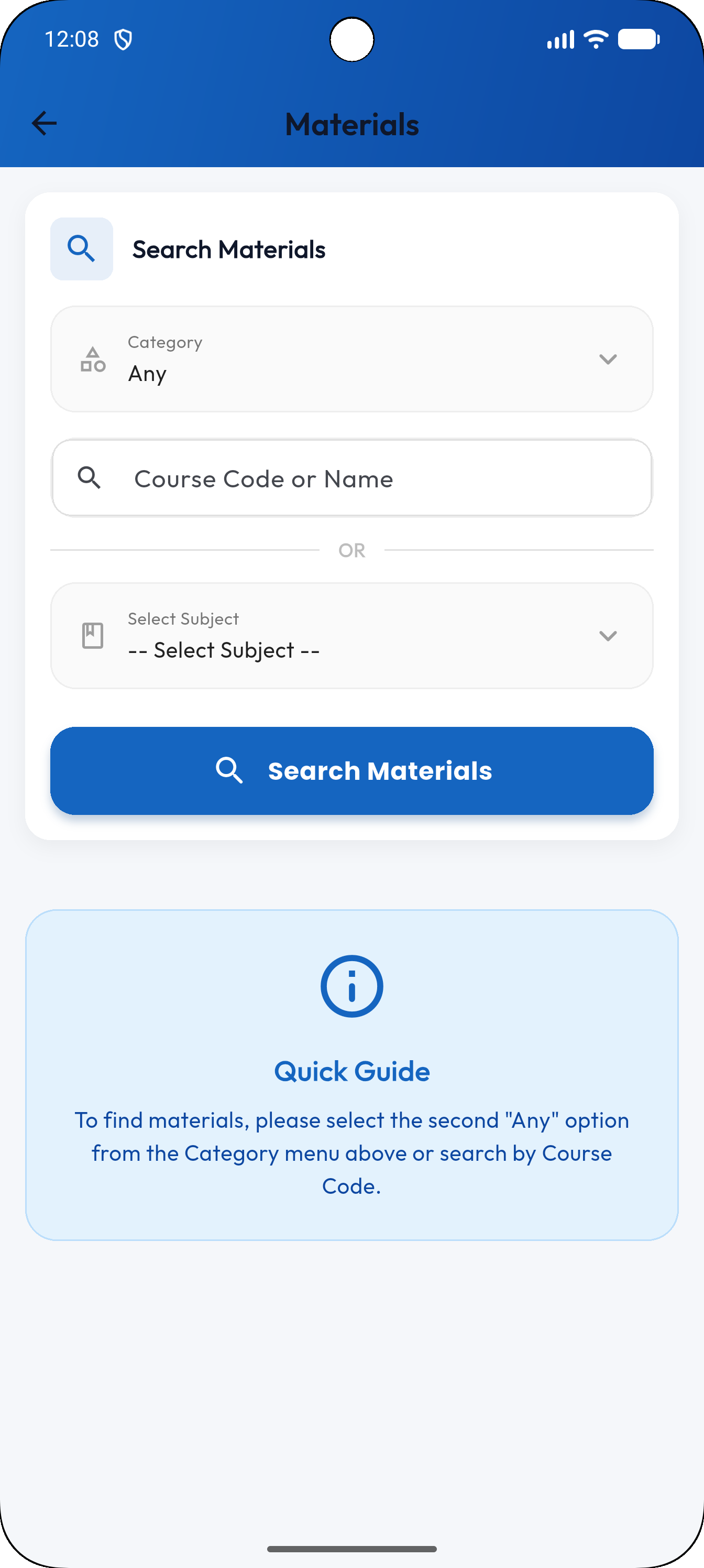 Study materials